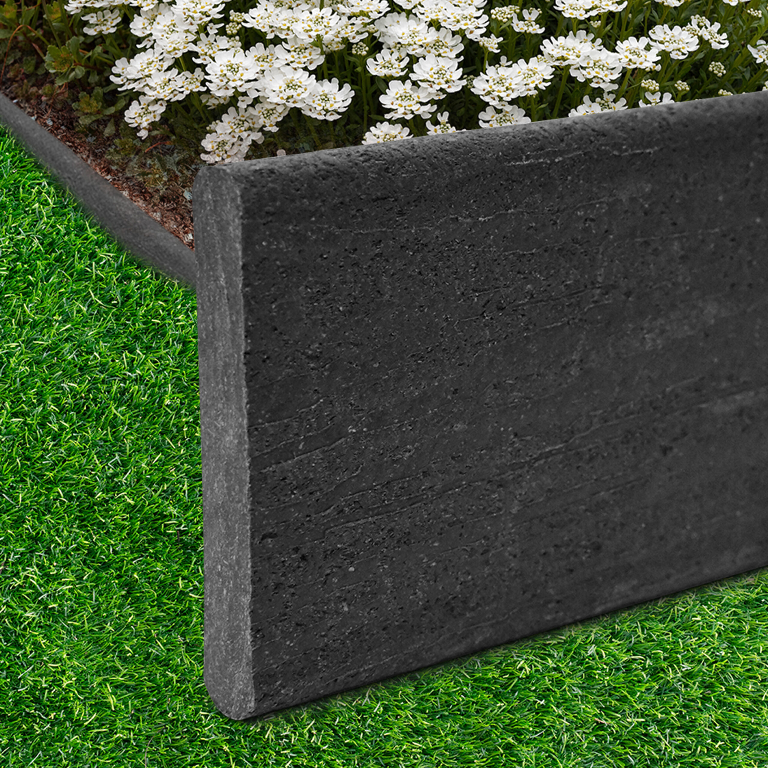 Epic Edge Now Available in Black a beautiful edging solution for your landscaping project